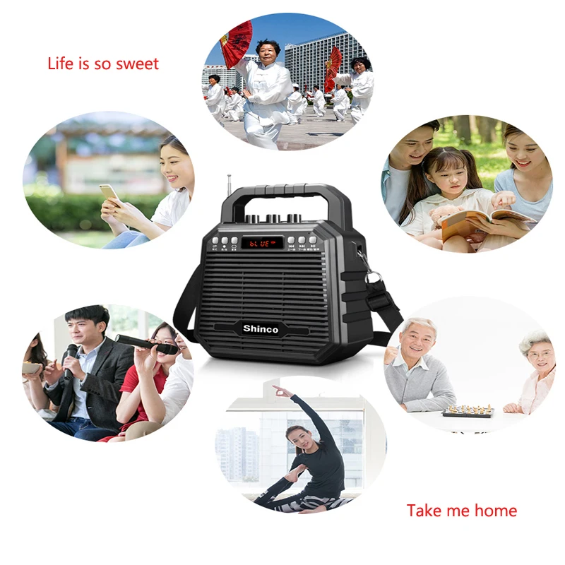 dancing speaker