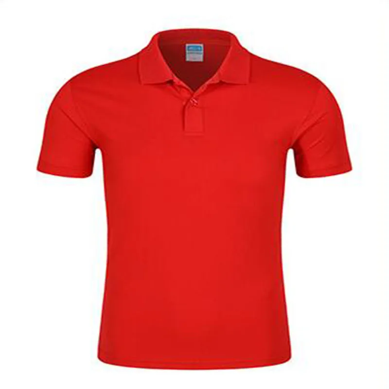 High end men fashion summer men's lapel short sleeved casual polo shirt