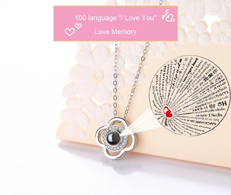 sterling sivler 100 language i love you eye pendant necklace 02