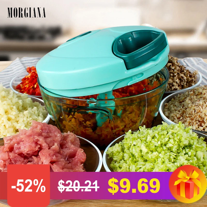 MORGIANA 850 мл ручной измельчитель для овощей чили Чеснок терки мясорубки резак