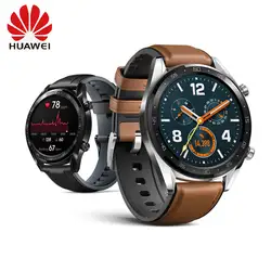 Оригинальный HUAWEI Watch GT Спортивные часы 1,39 ''Heartrate отчет сна мониторы AMOLED экран gps