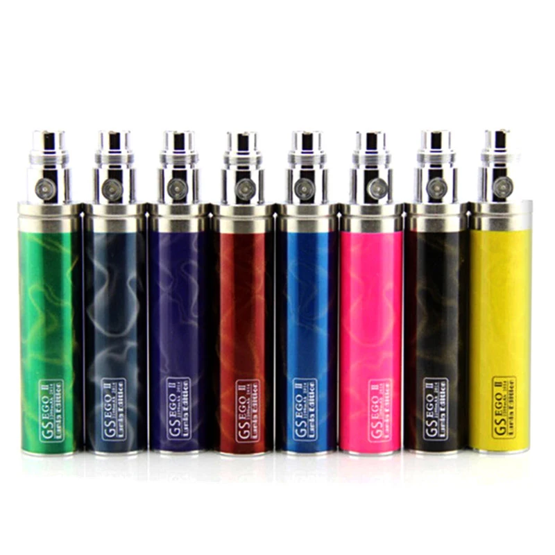 

GS GreenSound Ego 2200mAh 3D Electronic Cigarette Battery Ego II 2200 mah Huge Capacity E cig Batteries for 510 thread Vaporizer