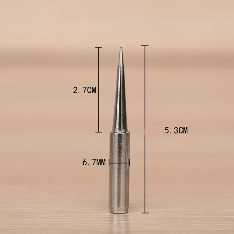 10 шт 900M-T-LI бессвинцовый паяльник наконечники для HAKKO 907/933/852D+/936 паяльная станция электрические сменные сварочные головки