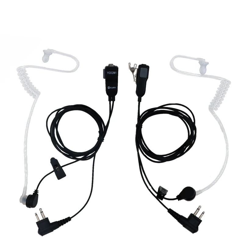 2 Pin Mic Earpiece Walkie Talkie Headset For Motorola Earphone Compatible with Radio Devices 2PCS 2 Pin Mic Earpiece Walkie Talkie Headset For Motorola Earphone Compatible with Radio Devices 2PCS