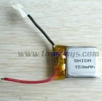 

Sanhuan RC helicopter SH 6027-1 150mAh battery
