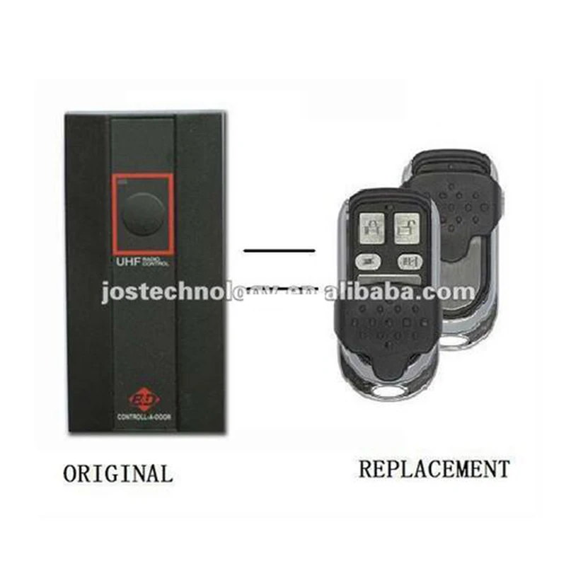 

5pieces 318MHZ MPC2 BND replacement remote controller,BND garage door remote transmitter FINE
