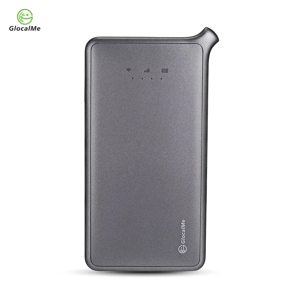 

GlocalMe E1 U2 4G Wireless Free Roaming Carry-on WiFi Hotspot with Two Sim Slots