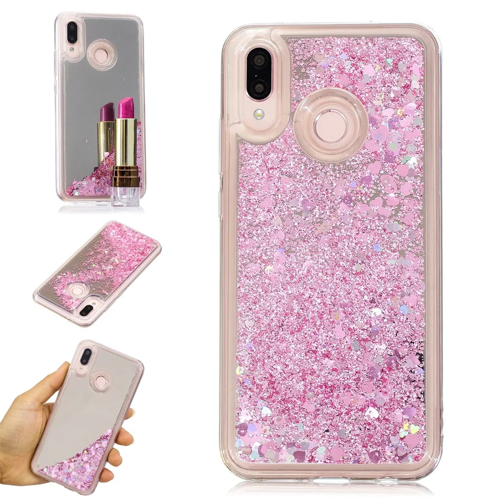 Case global quicksand phone case  for huawei p10 lite p20 p20 lite p20 pro Coque Liquid Silicone Soft TPU Phone covers(6)