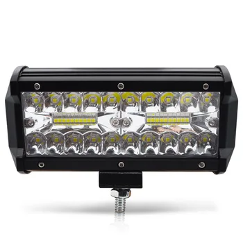 

New Product Safego 7 Inch 120W Spotlight Led Light Bars 4x4 Spot 12V 24V 4WD LED Work light bulbs For Auto Boats SUV ATV Light