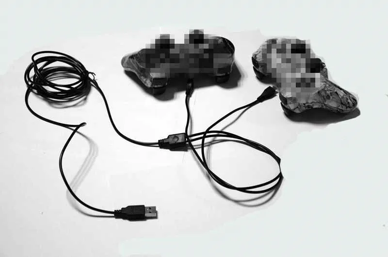 2 м Дополнительный Длинный USB зарядный кабель+ игровой кабель для PS4 и для xbox ONE контроллер