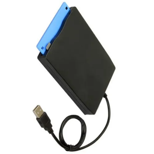 USB External Portable 1 44Mb 3 5 Floppy Disk Drive Diskette FDD For PC Laptop 2