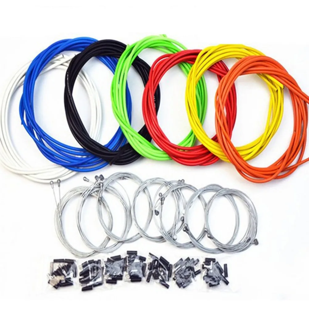 Bicycle Bike Housing Brake Cable Set Kit Shifter Derailleur Durable