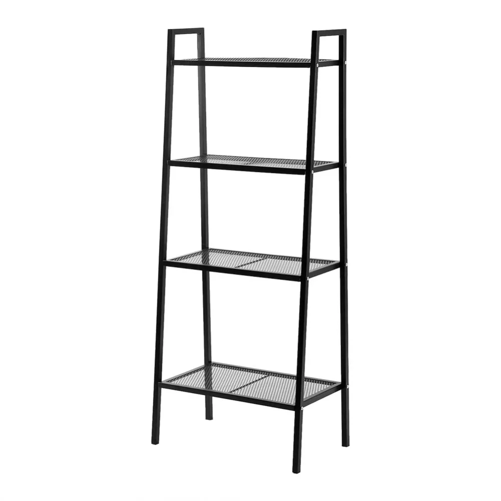 cheap 4 Tiers Shelf Unit Bookshelf Storage Display Rack Creative Display Rack Stand For Books Plants Sundries