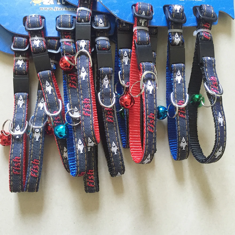 12pcs/lot New Safety Denim Nylon Dog Puppy Cat Collar Breakaway Adjustable Cats Collars with Bell 1.0cm Nylon 12pcs/lot New Safety Denim Nylon Dog Puppy Cat Collar Breakaway Adjustable Cats Collars with Bell 1.0cm Nylon