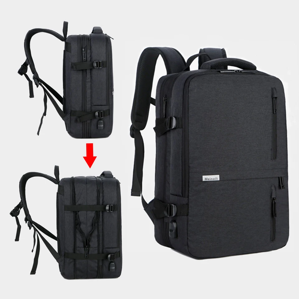 Anti Theft Backpack 17 Inch Laptop Men Backpacks Waterproof Large