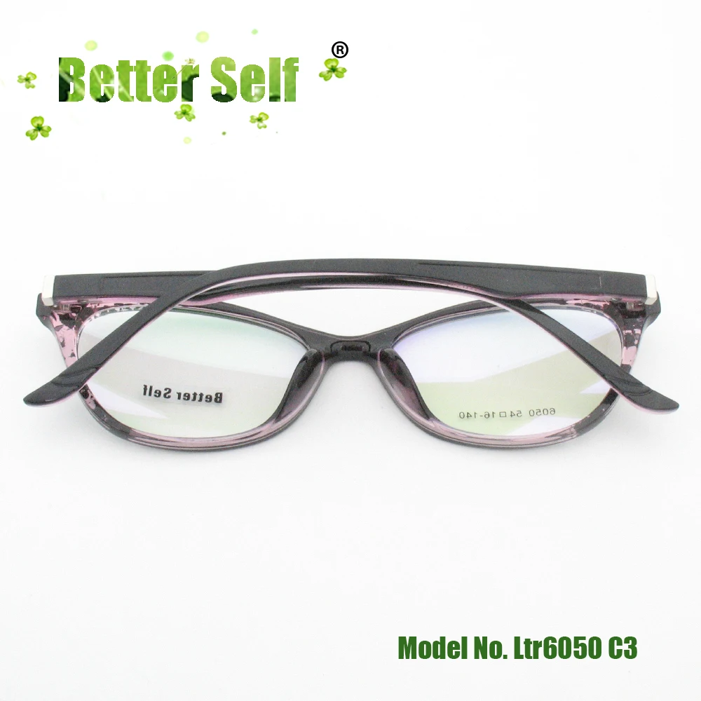 Кошачий глаз очки оправа оптика дизайнерские женские очки полный обод TR90 оптические очки полоса беттер Селф сток LTR6050