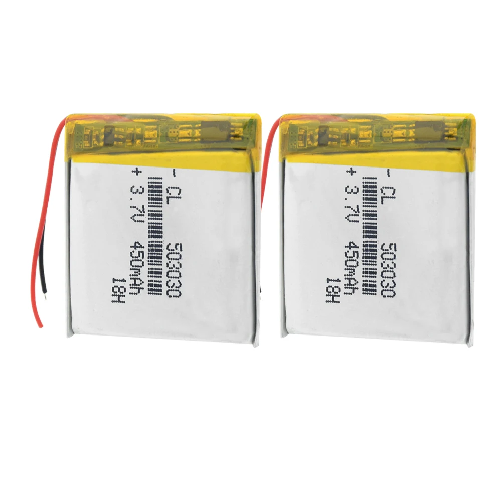 Полимерный аккумулятор 450 mah 3,7 V 503030 умный дом MP3 колонки литий-ионная батарея для dvr, gps, mp3, mp4, smart Watches, динамик светодиодный светильник