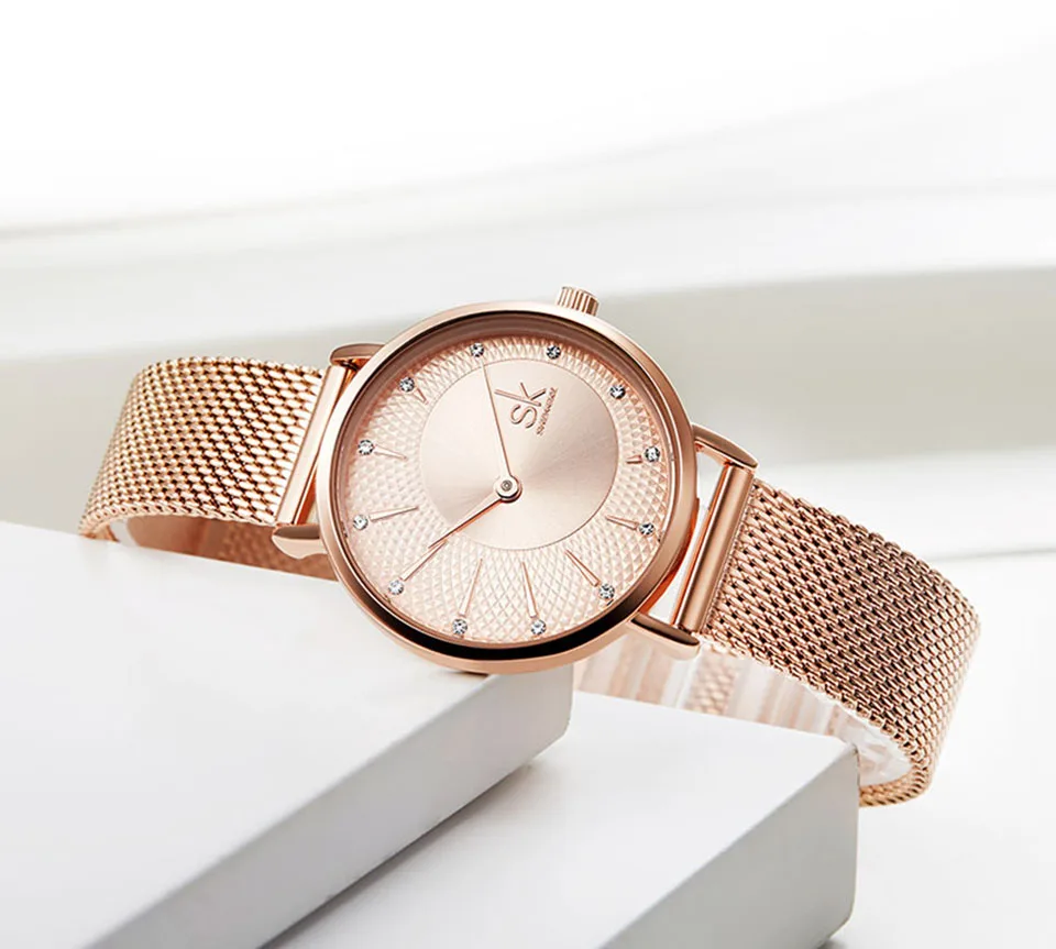 SHENGKE SK Women Watch Top Brand Luxury 2018 Women Bracelet Watches For Ladies Quartz Wrsit Watch Montre Femme Relogio Feminino (16)
