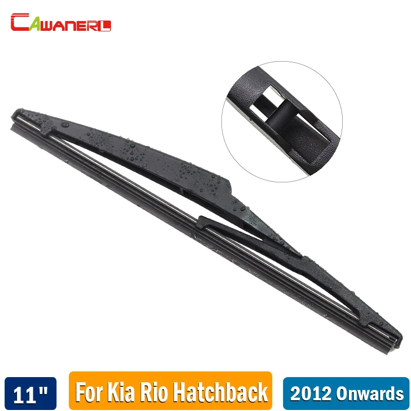 

Cawanerl For Kia Rio Hatchback 2012-2017 Auto Rear Windscreen Wiper Blade Car Soft Rubber Back Window Wiper Blade 11" 280mm