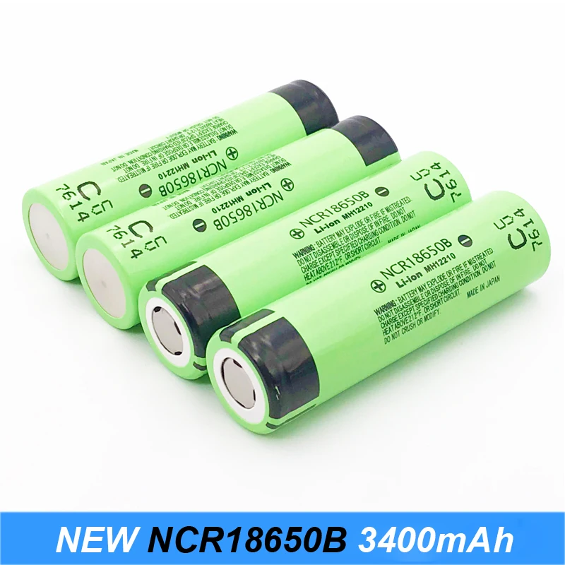 Новый оригинальный аккумулятор 18650 3400 мАч NCR18650B 3 7 В для аккумуляторов