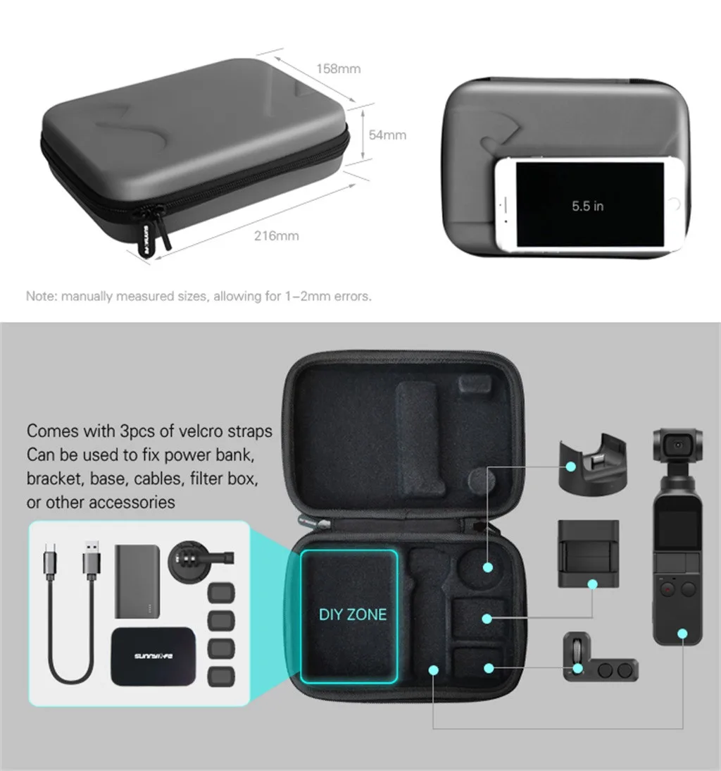 Bag Storage Carry Case For DJI OSMO POCKET