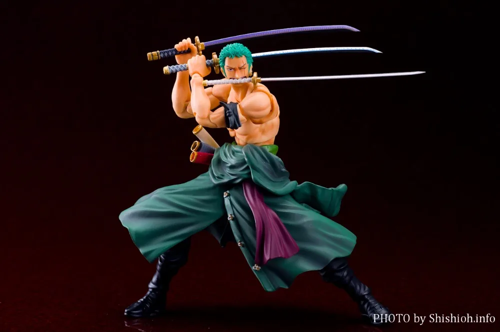 

One Piece VAH Variable Action Heroes ONE PIECE Roronoa Zoro Action Figure toys kids anime toys for children