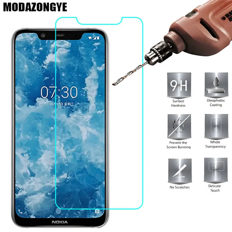 Защитное стекло для Nokia 8 1 закаленное 1119 Phoenix TA 1128 защитная пленка 2018