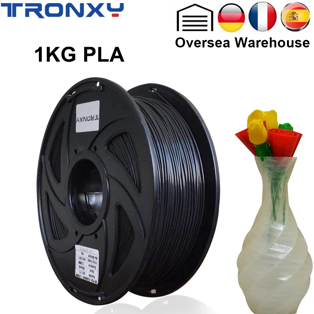 PLA нить TRONXY 1 75 мм кг материал для печати 3D принтера|Материалы 3D-печати| |