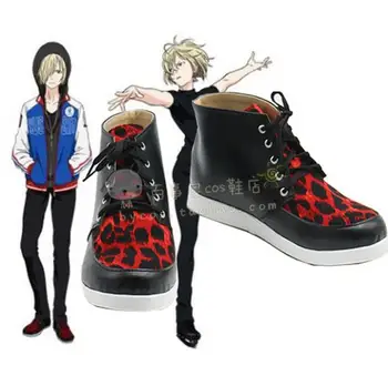 

Yuri!!! on Ice Cosplay shoes Yuri Plisetsky cosplay costume boots sports jersey cosplay pro