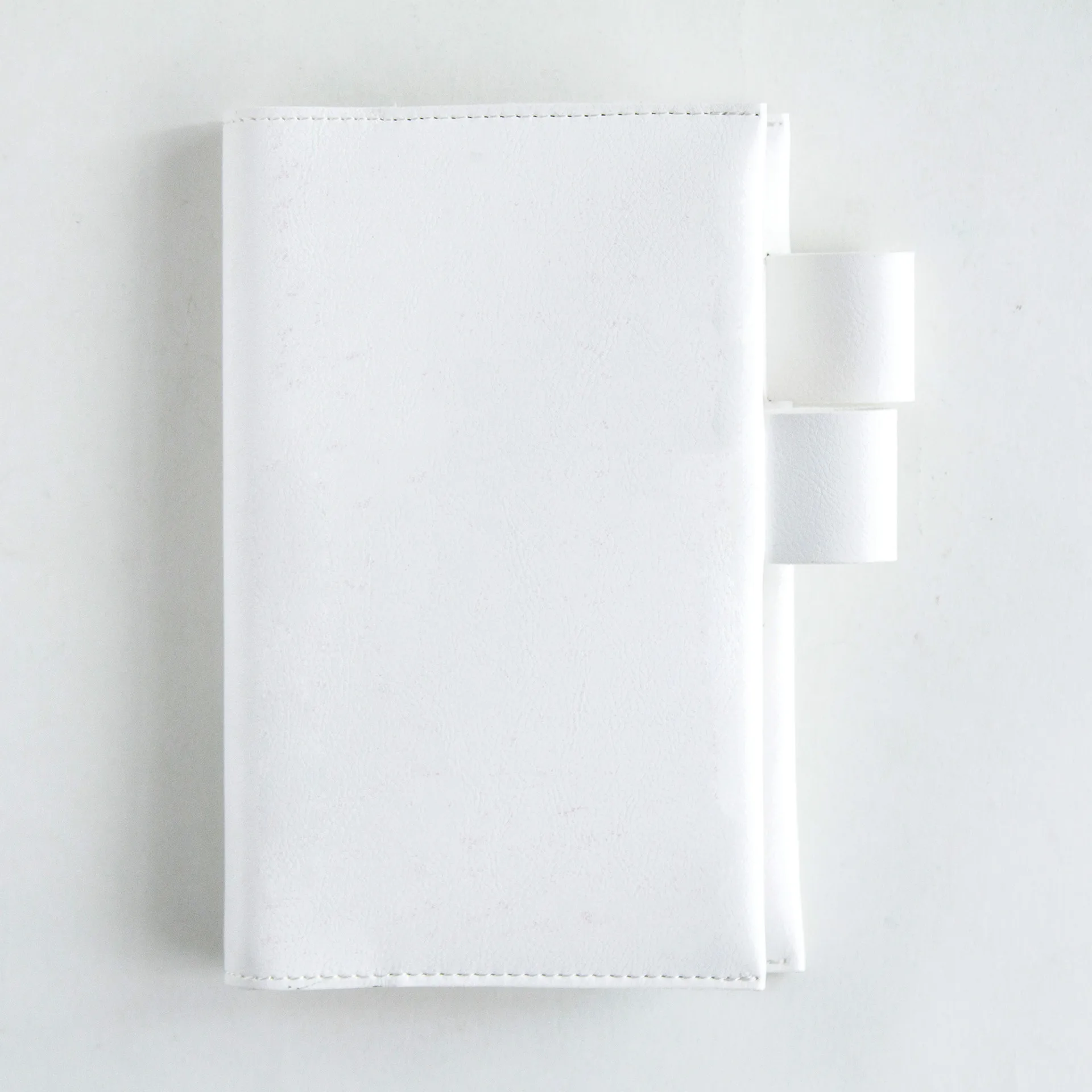 Милый мягкий кожаный чехол для офиса, школьные блокноты канцелярские товары, изысканная красочная студенческий дневник ежедневник еженедельник блокнот A6 - Цвет: Белый