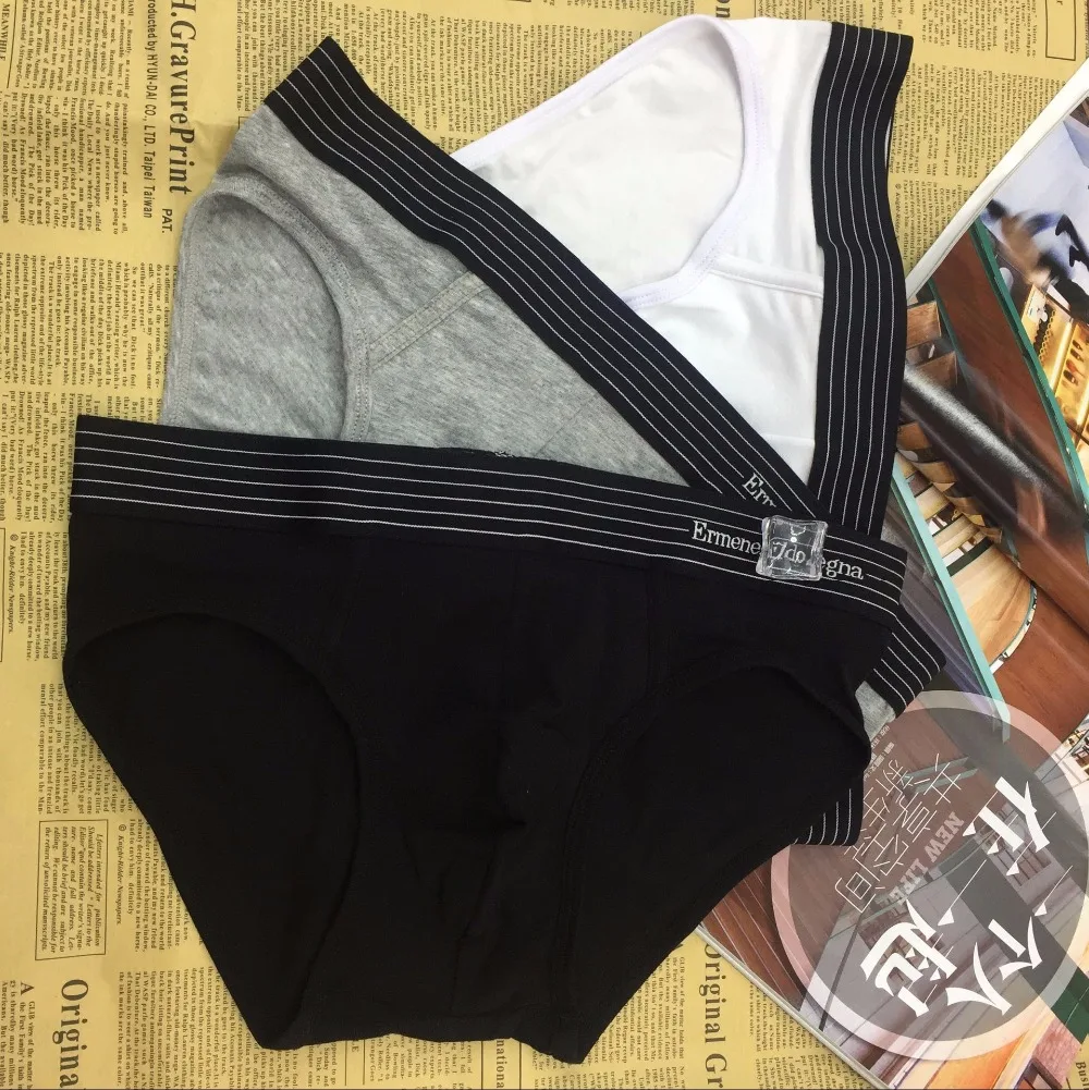 

2018 high quality cailunkeyin Men's cotton briefs underwear