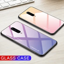 Gradient Glass Phone Case For OnePlus 7 Pro Tempered Glass For One Plus 7Pro 7 Pro Business Gorgeous Luxury Back Cover Fundas