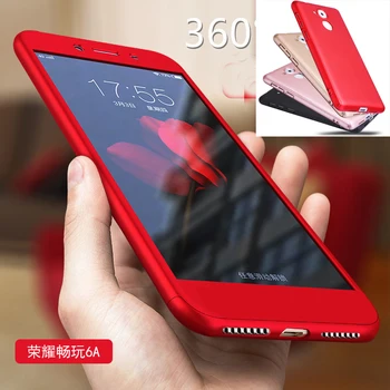 Untuk Huawei Kehormatan 6A 360 Derajat Penuh Penutup Belakang Case untuk Huawei Kehormatan 6A DLI-AL10/Honor 6A DLI-L22/ huawei Honor 6C Pro Case