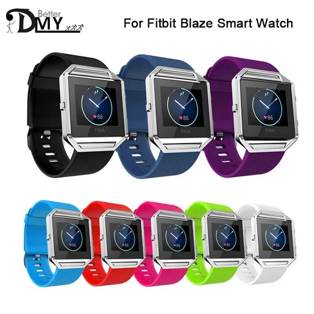 Aliexpress S Size Best Quality Soft Silicone Strap For S Size Best Quality Soft Silicone Strap For Fitbit Blaze Tracker Smart Watch Band Buckle Bracelet