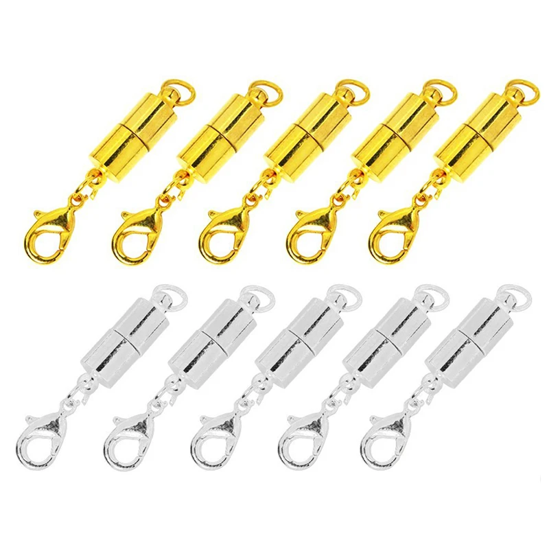 5Pcs Metal Strong Clasps With Lobster Clasp For Making