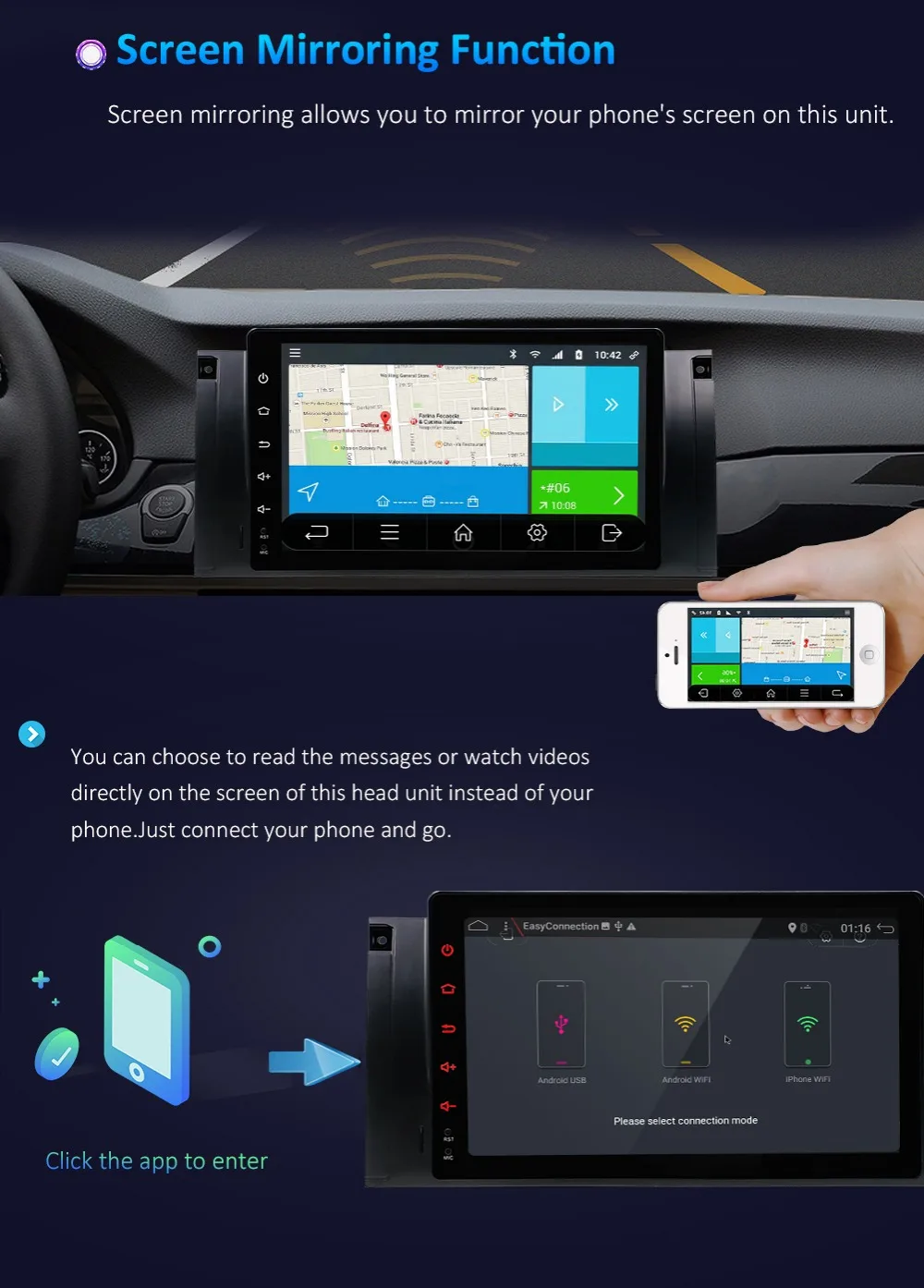 Perfect Bosion Car Multimedia Player Android 9 GPS Stereo System For BMW/E39/E53 ROM 32GB Wifi FM AM Radio dvd automotivo canbus camera 13