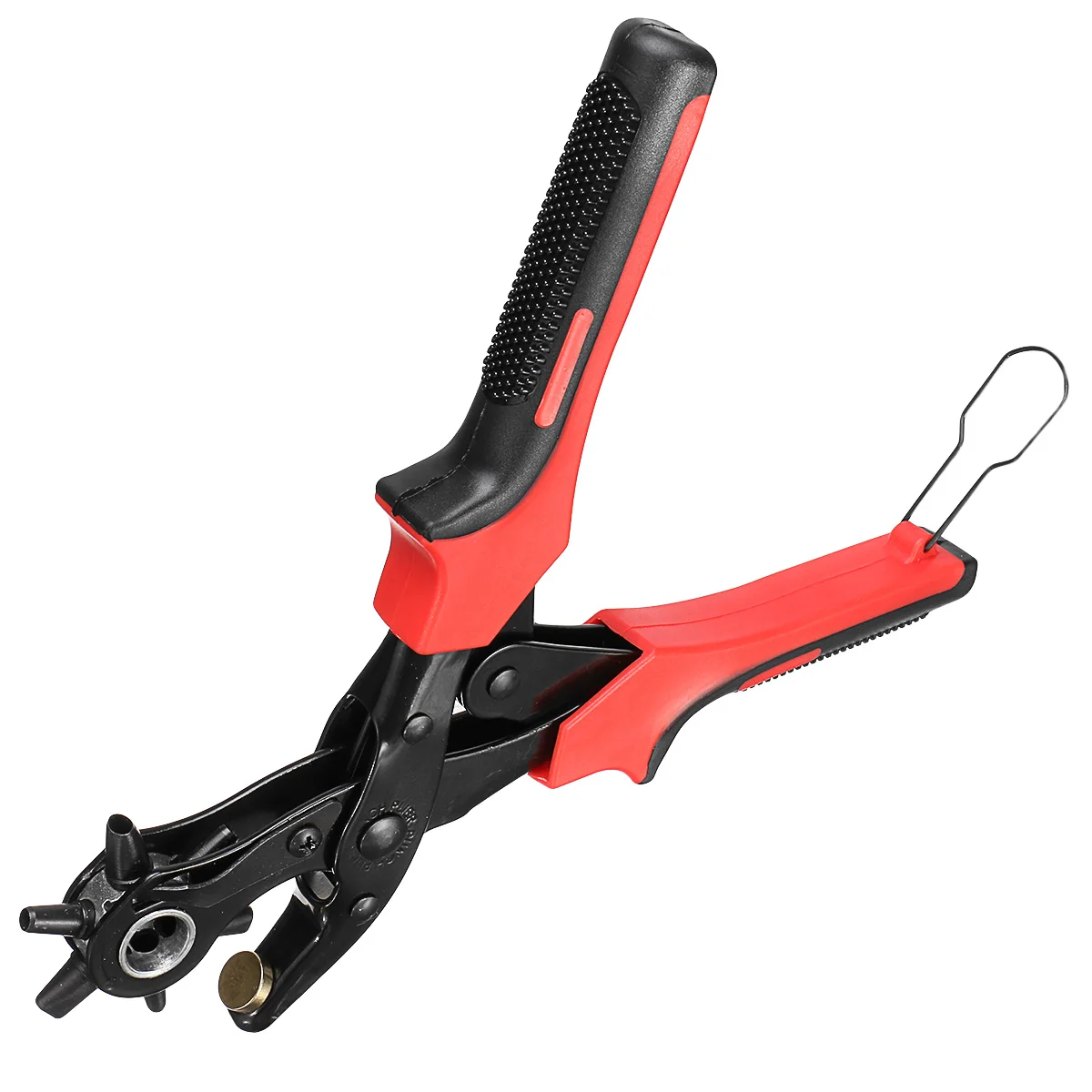 Многофункциональный кожаный Дырокол ремень вращающийся Дырокол ушко отверстие Ручные плоскогубцы инструменты для рукоделия швейный пробойник ремень машинная ткань