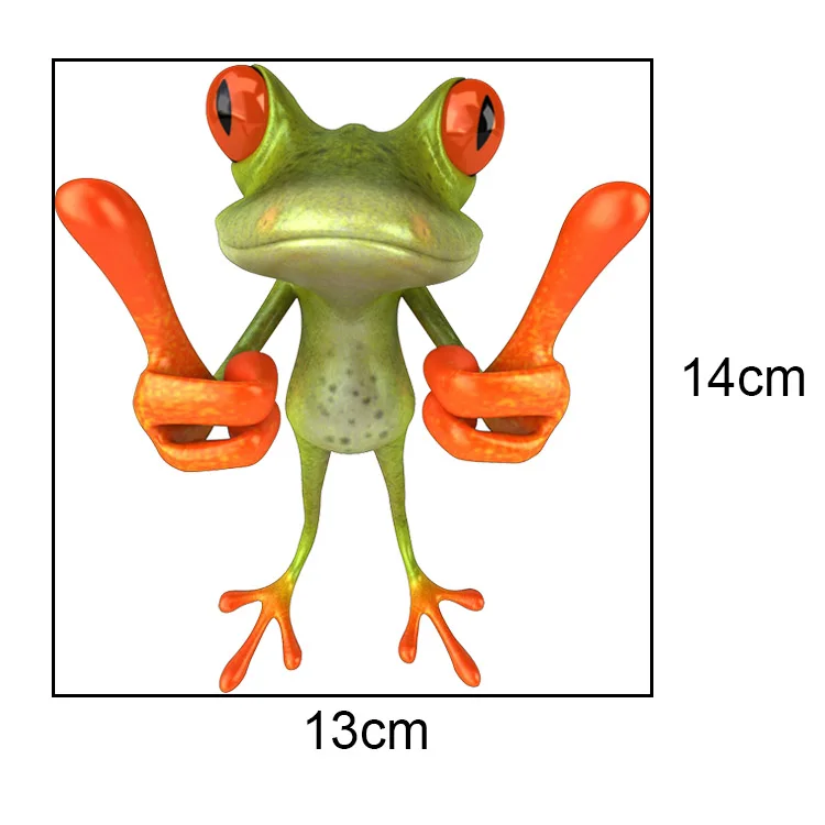 3D забавная лягушка туалет наклейка Модная Современная Настенная Наклейка Современная зеленая лягушка Наклейка на стену s Девушки Виниловая наклейка для туалета домашний декор