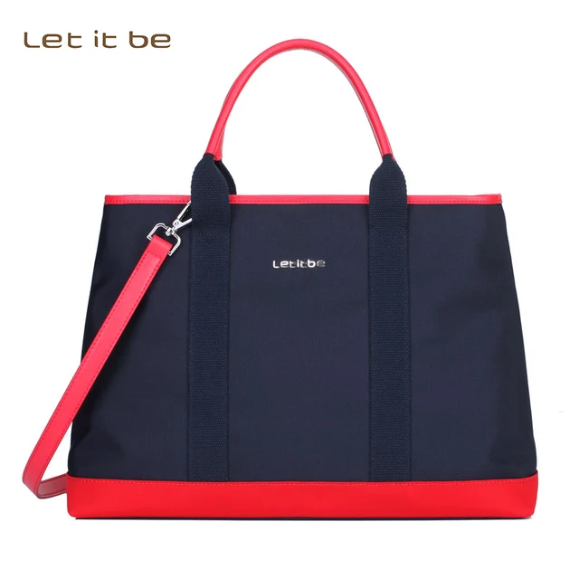 Let It Be 2017 Women Tote Bag Oxford Nylon Shoulder Por Work Let It Be 2017 Women Tote Bag Oxford Nylon Shoulder Por Work Black Purse