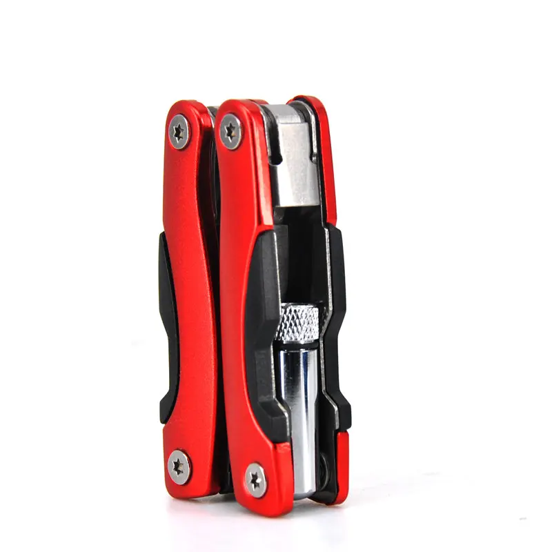 

Multitool Folding Small Pliers Set MT-6030 Outdoor Multifunction LED Flashlight Diagonal Plier Side Cutters Hand Tools Knife