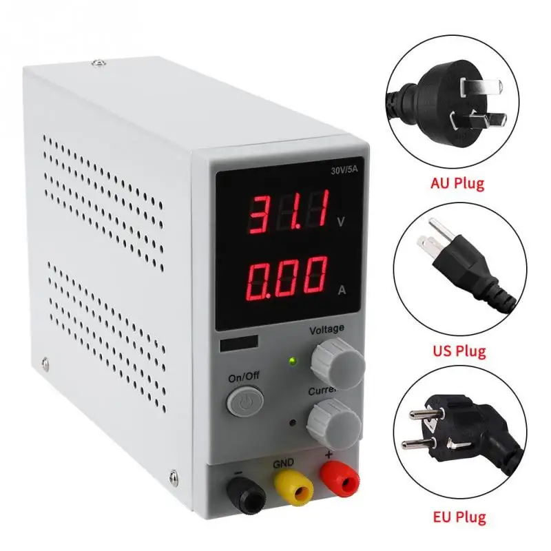 Цифровой 30 V 5A DC Питание блок питания и коммутации AC100/220 V Вход LW-K305D