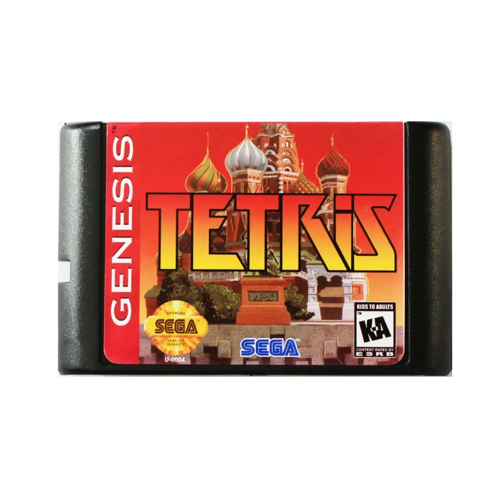 Игровая карта Tetris 16 бит MD для Sega Mega Drive SEGA Genesis|Картриджи| |