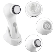 Kemei KM-6066 кожи красивая щетка Массажер Электрический мыть аппарат для ухода за кожей лица Уход за лицом идеальное Очищение тела, очистяющий очистки Водонепроницаемый IPX7