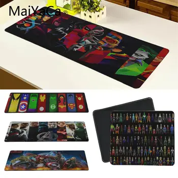

MaiYaCa Beautiful Anime The Avengers Computer Gaming Mousemats Large Gaming Anti-slip Perfect Locking PC Computer desk mat