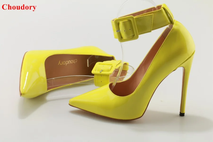 lemon high heels