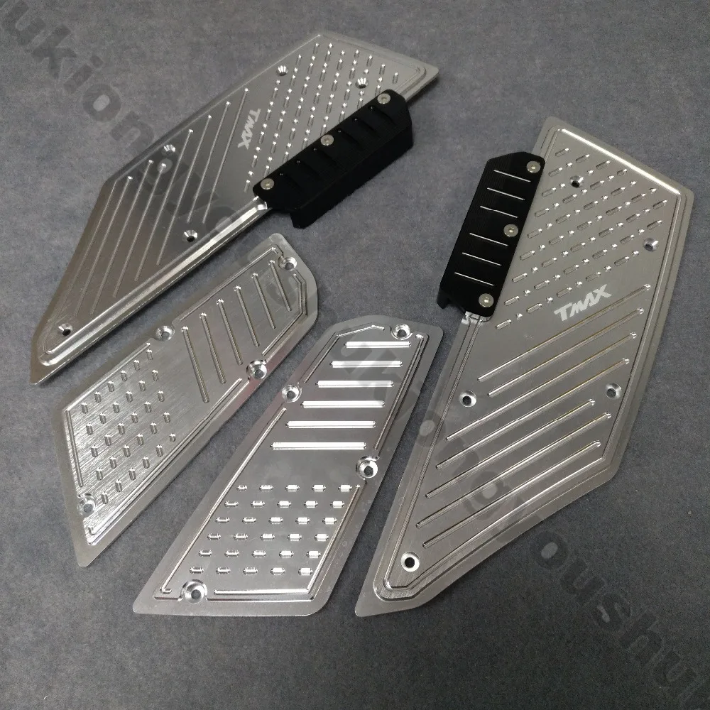 

Pedal Footrest Motorcycle Front & Rear Footboard Motorcycle Foot Pedals for Yamaha TMax TMax530 T Max 530 2012 2013 14 15 16