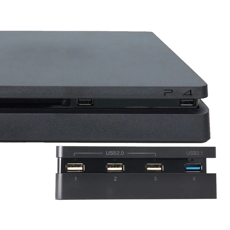 Удлиненный USB-адаптер PS4 Slim аксессуары для игровой консоли Play Station 4 usb-хаб 3 0