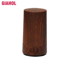 GIAHOL 70ML Mini Portable Ultrasonic Essential Oil Diffuser LED Light Cool Mist Humidifier Aromatherapy Diffuser for Car home