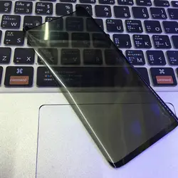 3D изогнутые Анти Spy накладка закаленное Стекло для samsung Galaxy S9 плюс Примечание 8 9 защиты Защитное стекло для сохранения личной информации