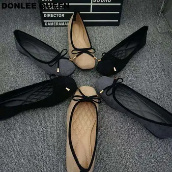 

Fashion 2019 Spring Autumn Square Toe Flat Bottom With Version Of Single Shoes Female Float Shoes Plus Size 41 Rubber Sole Shoes
